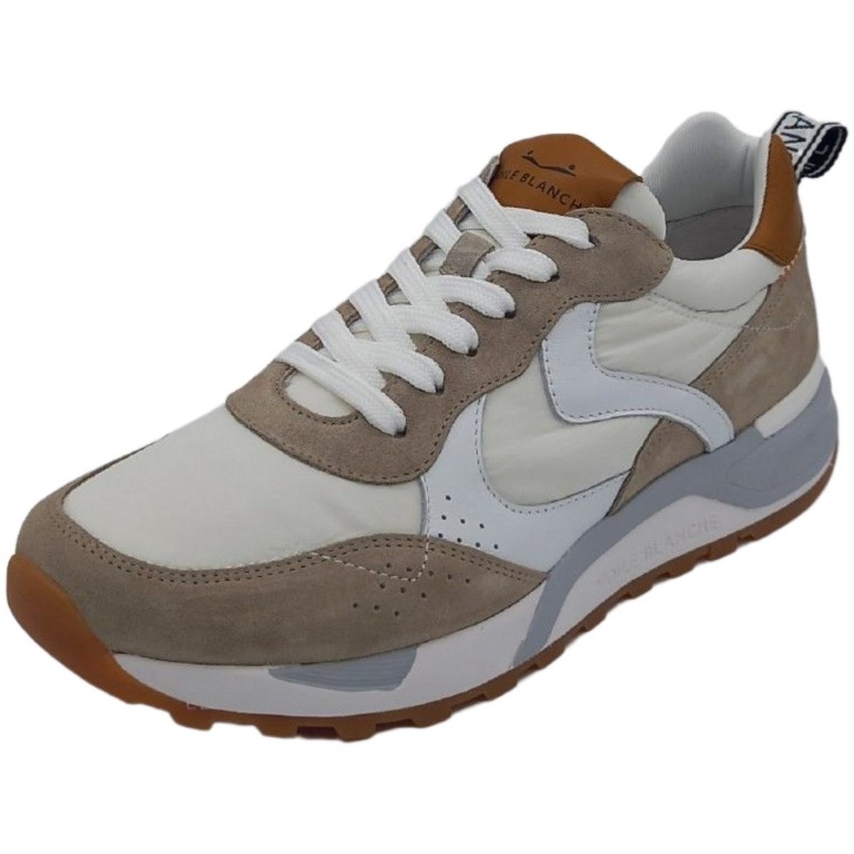 Schuhe Herren Sneaker Voile Blanche Premium 001-2016782-01 Weiss