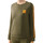 Kleidung Damen Sweatshirts Calvin Klein Jeans 000QS6320E Grün