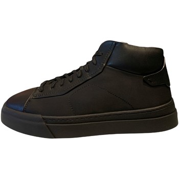 Schuhe Herren Sneaker High Santoni MBGT21609RNERRTIN01 Schwarz