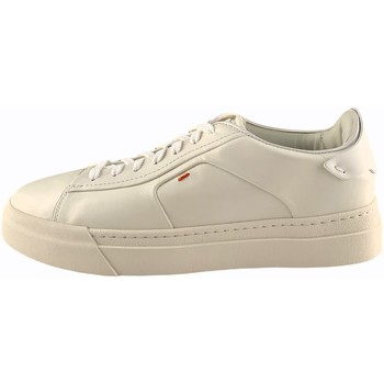 Schuhe Herren Sneaker Low Santoni MBGT21553PNNGNHRI50 Weiss