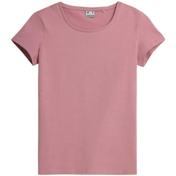 Kleidung Damen T-Shirts 4F TSD350 Rosa