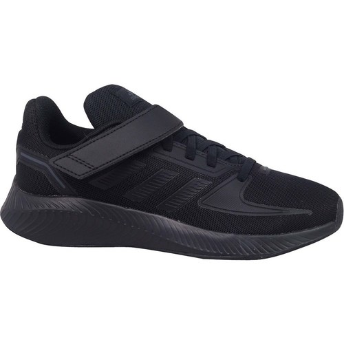 Schuhe Kinder Sneaker Low adidas Originals Runfalcon 20 EL K Schwarz