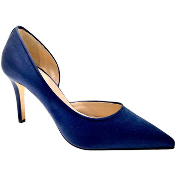 Schuhe Damen Pumps Angela Calzature Elegance ANG1287blu Blau