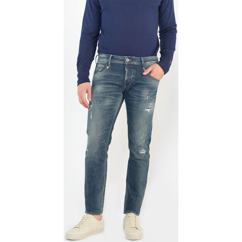 Kleidung Herren Jeans Le Temps des Cerises Jeans slim stretch 700/11, länge 34 Blau