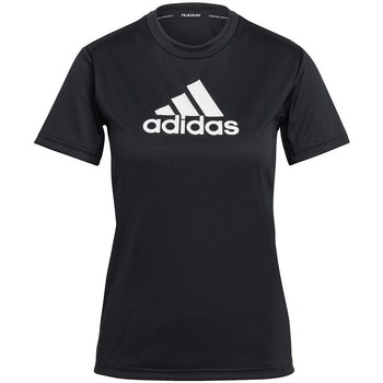 Kleidung Damen T-Shirts adidas Originals Primeblue Designed TO Move Schwarz