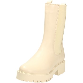 Schuhe Damen Low Boots Online Shoes Stiefeletten F-8422 3001 beige