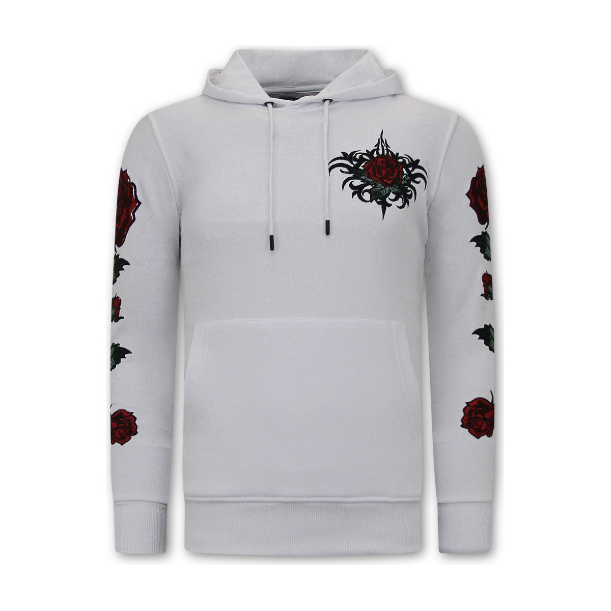 Kleidung Herren Sweatshirts Lf Hoodie Love & Roses Weiss