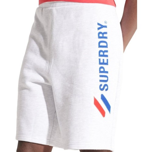 Kleidung Herren Shorts / Bermudas Superdry Sportstyle Weiss