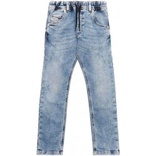 Kleidung Jungen Jeans Diesel KROOLEY-NE-J KXBCR-K01 Blau