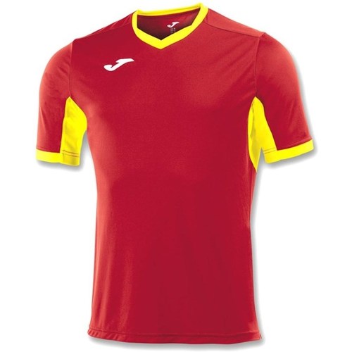 Kleidung Jungen T-Shirts Joma Champion IV Rot, Gelb