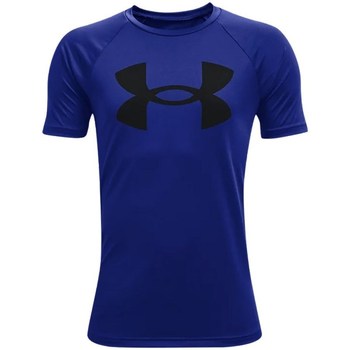 Kleidung Herren T-Shirts Under Armour Tech Big Logo Violett