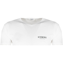 Kleidung Herren T-Shirts Iceberg ICE1UTS02 Weiss
