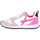 Schuhe Damen Sneaker W6yz 1N19 WHITE FUXIA Weiss