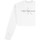 Kleidung Damen Sweatshirts Calvin Klein Jeans Monogramme logo Weiss