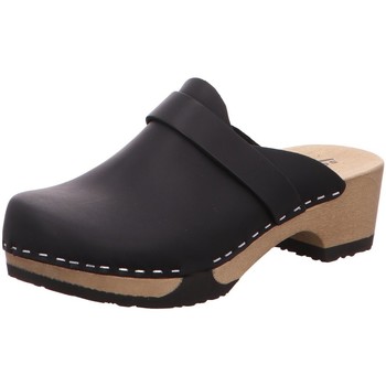 Schuhe Damen Pantoletten / Clogs Softclox Pantoletten Tamina S3345-18 schwarz