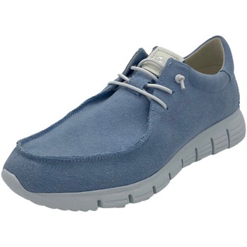 Schuhe Damen Slipper Sioux Schnuerschuhe Mokrunner-D-007 4167540 blau