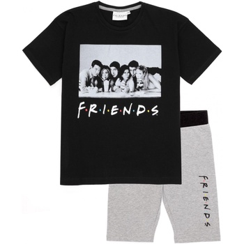 Kleidung Mädchen Pyjamas/ Nachthemden Friends  Schwarz