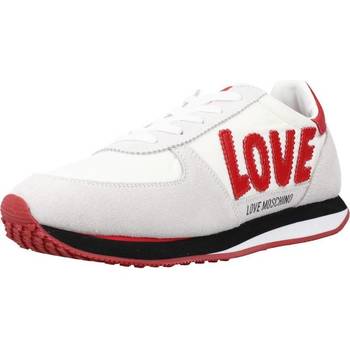 Schuhe Damen Sneaker Love Moschino JA15322G1E Weiss