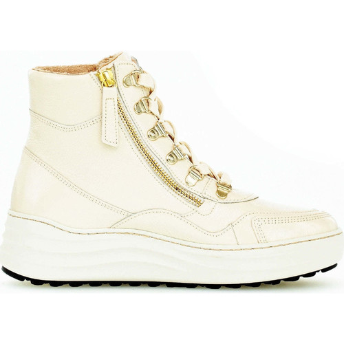 Schuhe Damen Low Boots Gabor 76.568.90 Weiss