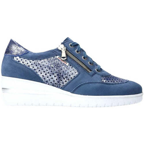 Schuhe Damen Sneaker Mephisto Precilia perf Blau