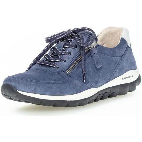 Schuhe Damen Sneaker Gabor 86.968.26 Blau