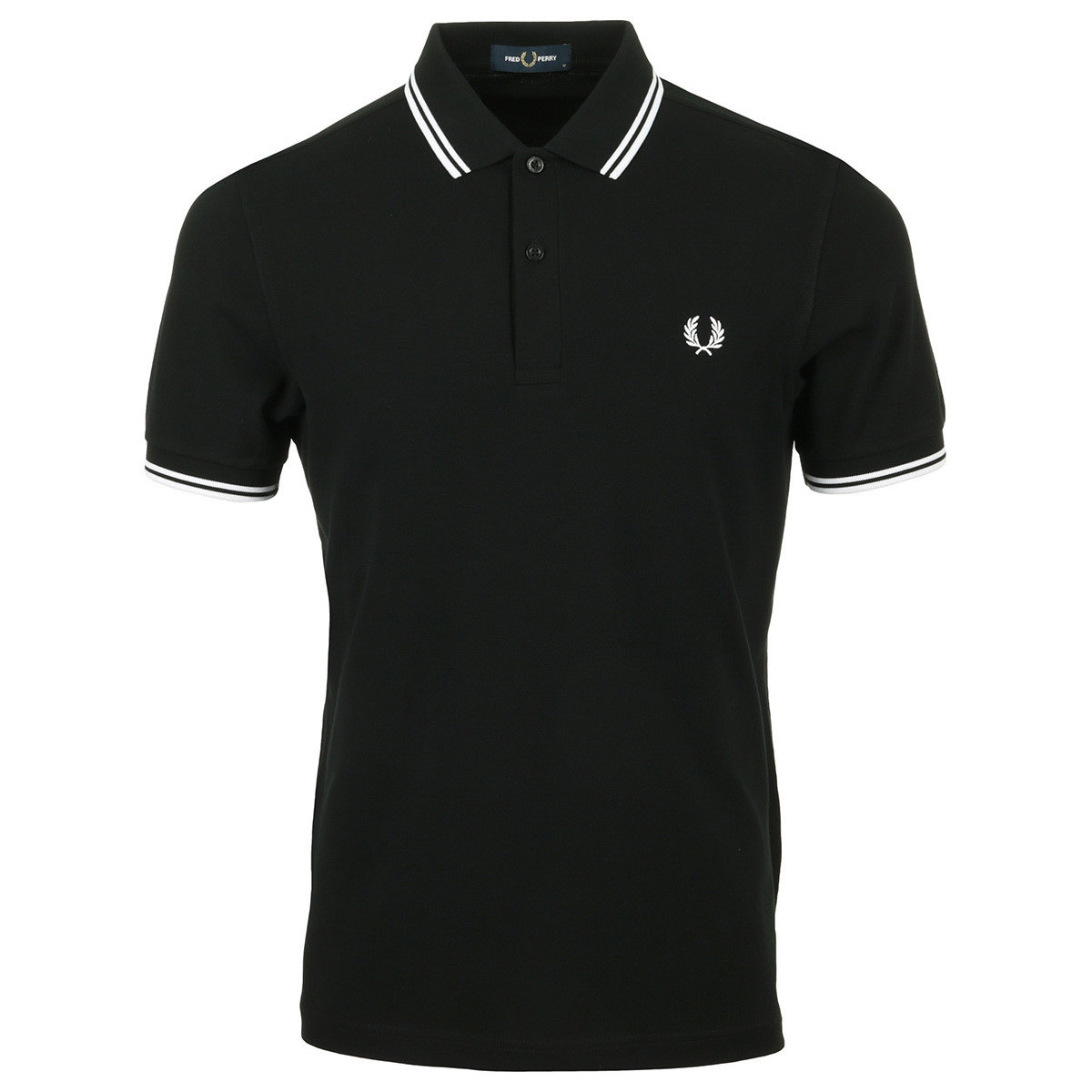 Kleidung Herren T-Shirts & Poloshirts Fred Perry Twin Tipped Schwarz
