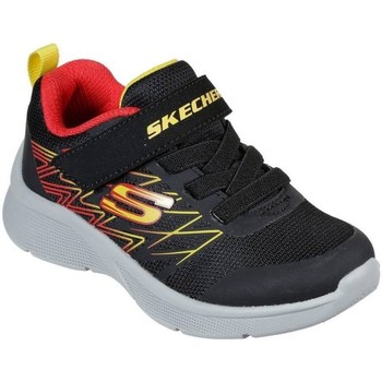 Schuhe Kinder Sneaker Low Skechers Microspec Texlor Gelb, Schwarz