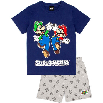 Kleidung Jungen Pyjamas/ Nachthemden Super Mario  Blau