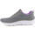 Schuhe Damen Fitness / Training Skechers Hyper Burst GoWalk Sneakers 124578-GYPR Grau