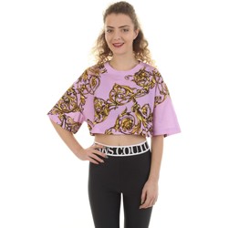 Kleidung Damen T-Shirts Versace Jeans Couture 72HAH623-JS049 Violett