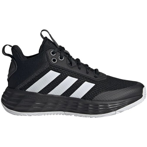 Schuhe Kinder Basketballschuhe adidas Originals Ownthegame 20 Weiß, Schwarz
