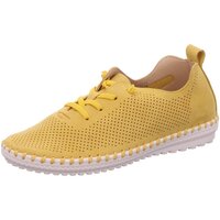 Schuhe Damen Derby-Schuhe & Richelieu Scandi Schnuerschuhe 221-0076-M1 gelb