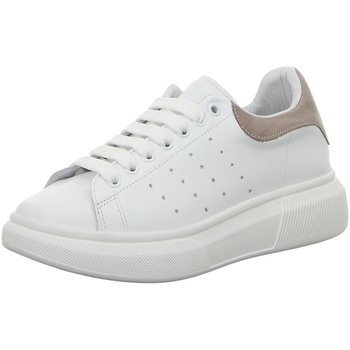 Schuhe Damen Sneaker Low Piazza Schnuerschuhe 850014-08 weiß