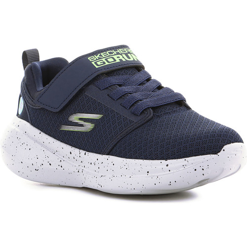 Schuhe Mädchen Sandalen / Sandaletten Skechers Earthly Kid Sneakers 405028L-NVY Blau