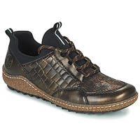 Schuhe Damen Sneaker Low Rieker L7554-25 Braun