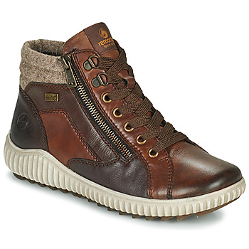 Schuhe Damen Sneaker High Remonte R8271 Braun