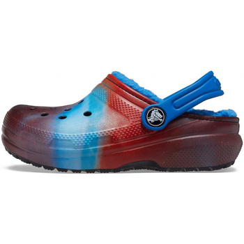 Schuhe Kinder Wassersportschuhe Crocs - Classic lined azzurro 207322-4JL Blau