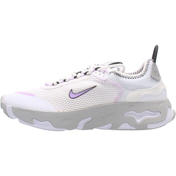 Schuhe Kinder Sneaker Nike - React live bco/lilla CW1622-102 Weiss
