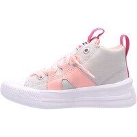 Schuhe Kinder Sneaker Converse - Ctas ultra mid grigio/rosa 372835C Grau