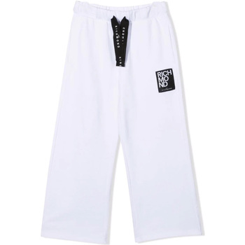 Kleidung Kinder Hosen John Richmond - Pantalone bianco RGP22103PA Weiss