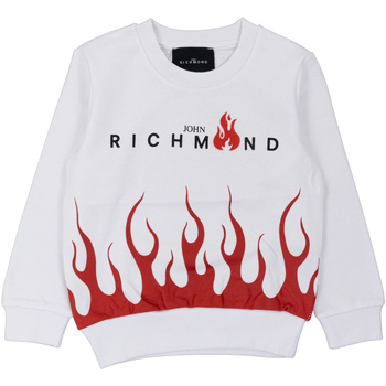 Kleidung Kinder Sweatshirts John Richmond - Felpa bianco RBP22055FE Weiss