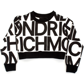 Kleidung Mädchen Sweatshirts John Richmond - Felpa bianco/nero RGP22084FE Weiss