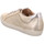 Schuhe Damen Sneaker Donna Carolina 144 31144034-PLATINO Gold