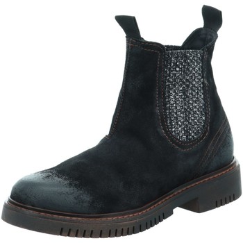 Schuhe Damen Boots Onid Studio Stiefeletten 545 - 303-NERO schwarz