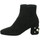 Schuhe Damen Stiefel Elvio Zanon Premium Stiefelette - G4801P Schwarz