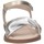 Schuhe Mädchen Sandalen / Sandaletten Florens E2410 Sandalen Kind Silberplatin Grau