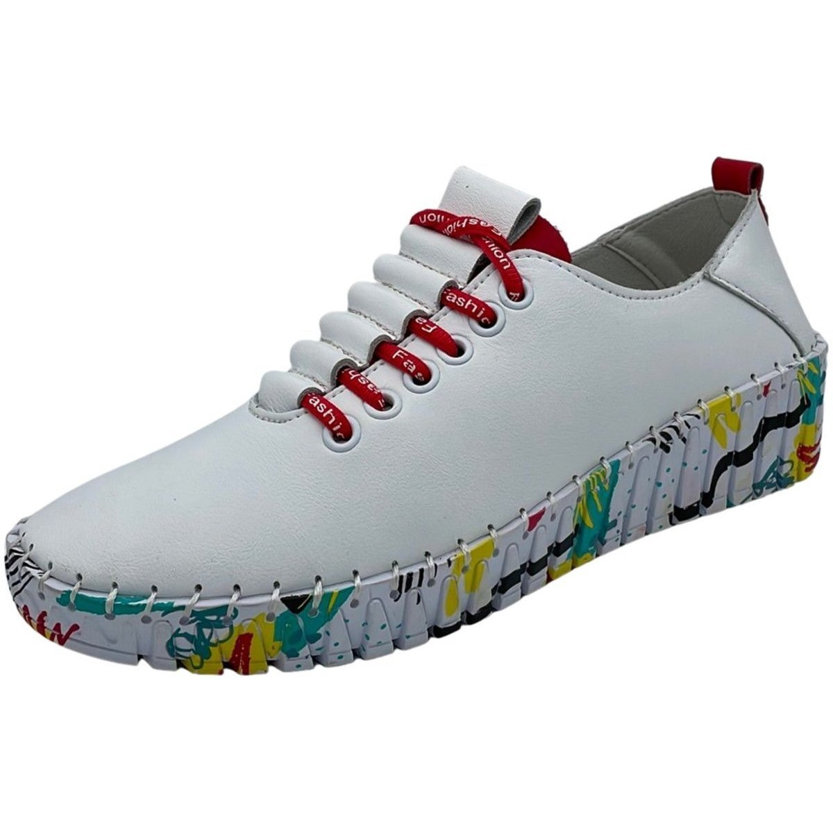 Schuhe Damen Derby-Schuhe & Richelieu Cosmos Comfort Schnuerschuhe 6175302-15 Weiss