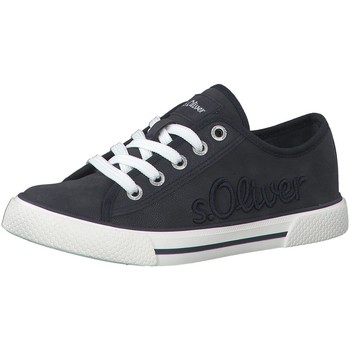 Schuhe Jungen Sneaker S.Oliver Low Kids Lace-up 5-5-43207-28/805 Blau