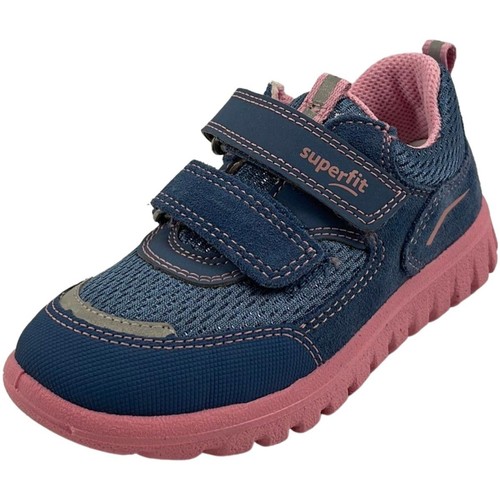 Schuhe Mädchen Sneaker Superfit Klettschuhe Sport 7 Mini 1-006194-8060 Blau