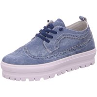 Schuhe Damen Derby-Schuhe & Richelieu Scandi Schnuerschuhe 231-0052-D1 blau